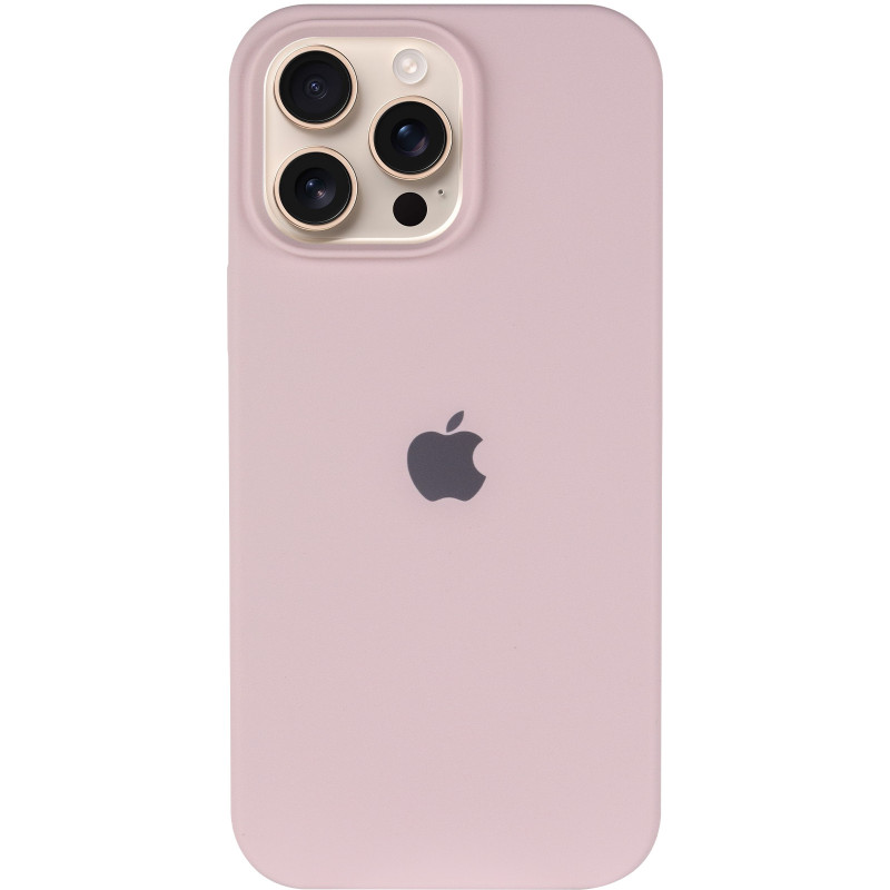 Фото Чохол Silicone Case Full Protective (AA) на Apple iPhone 14 Pro (6.1") (Рожевий / Chalk Pink) на vchehle.ua