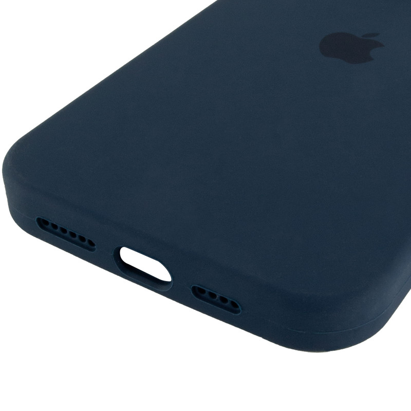 Купить Чехол Silicone Case Full Protective (AA) для Apple iPhone 14 Pro (6.1") (Синий / Deep navy) на vchehle.ua