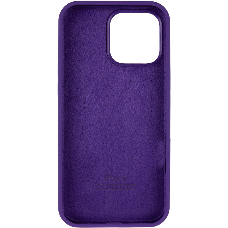 Фото Чехол Silicone Case Full Protective (AA) для Apple iPhone 14 Pro (6.1") (Фиолетовый / Amethyst) в магазине vchehle.ua