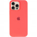 Фото Чехол Silicone Case Full Protective (AA) для Apple iPhone 14 Pro Max (6.7") (Арбузный / Watermelon red) на vchehle.ua