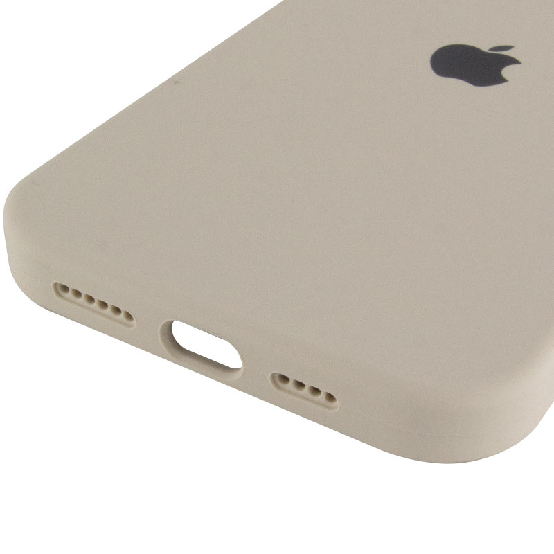 Купить Чехол Silicone Case Full Protective (AA) для Apple iPhone 14 Pro Max (6.7") (Бежевый / Antique White) на vchehle.ua