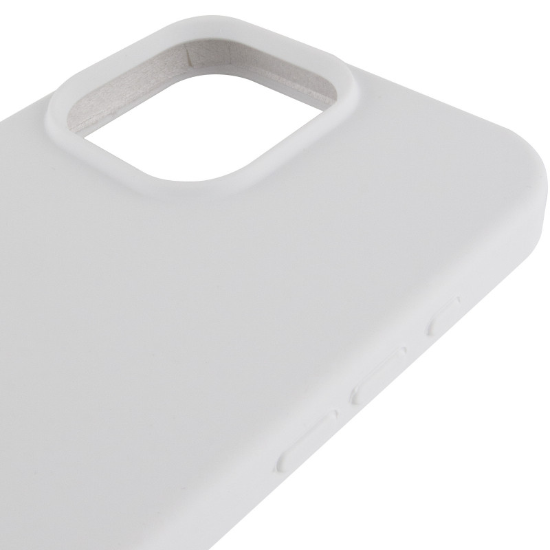 Чехол Silicone Case Full Protective (AA) для Apple iPhone 14 Pro Max (6.7") (Белый / White) в магазине vchehle.ua