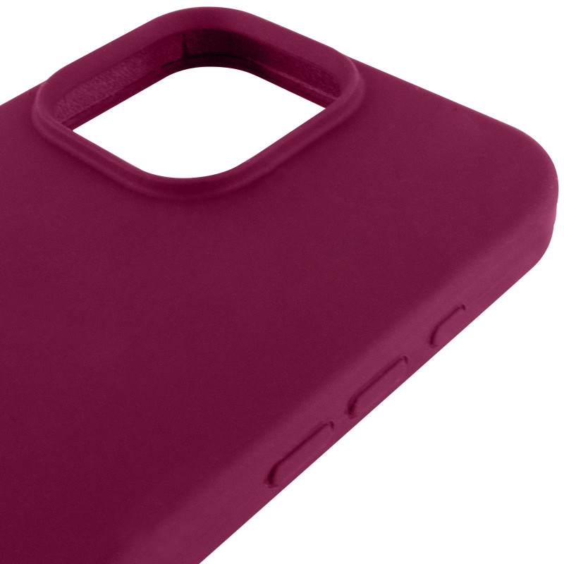 Чехол Silicone Case Full Protective (AA) для Apple iPhone 14 Pro Max (6.7") (Бордовый / Maroon) в магазине vchehle.ua