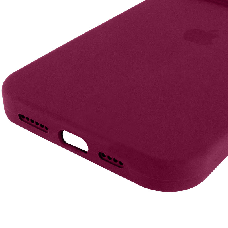 Купить Чехол Silicone Case Full Protective (AA) для Apple iPhone 14 Pro Max (6.7") (Бордовый / Maroon) на vchehle.ua