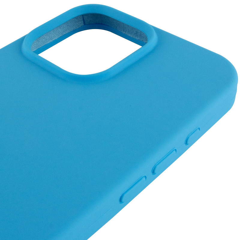 Чехол Silicone Case Full Protective (AA) для Apple iPhone 14 Pro Max (6.7") (Голубой / Blue) в магазине vchehle.ua