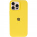 Фото Чехол Silicone Case Full Protective (AA) для Apple iPhone 14 Pro Max (6.7") (Желтый / Yellow) на vchehle.ua