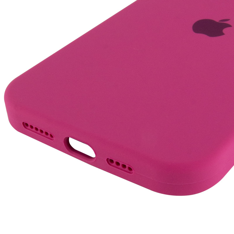 Купить Чехол Silicone Case Full Protective (AA) для Apple iPhone 14 Pro Max (6.7") (Малиновый / Dragon Fruit) на vchehle.ua