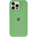 Фото Чехол Silicone Case Full Protective (AA) для Apple iPhone 14 Pro Max (6.7") (Мятный / Mint) на vchehle.ua