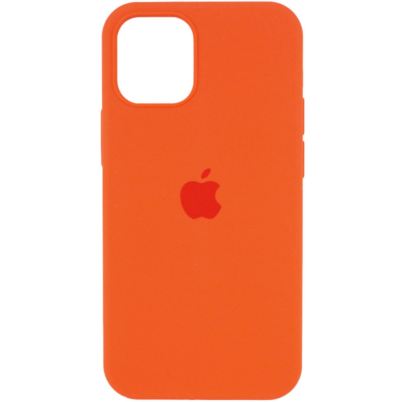 Чохол Silicone Case Full Protective (AA) на Apple iPhone 14 Pro Max (6.7") (Помаранчевий / Kumquat)