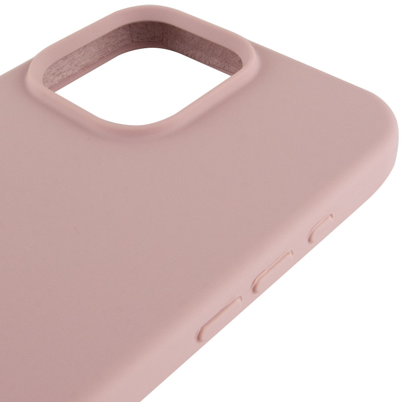 Чехол Silicone Case Full Protective (AA) для Apple iPhone 14 Pro Max (6.7") (Розовый / Pink Sand) в магазине vchehle.ua