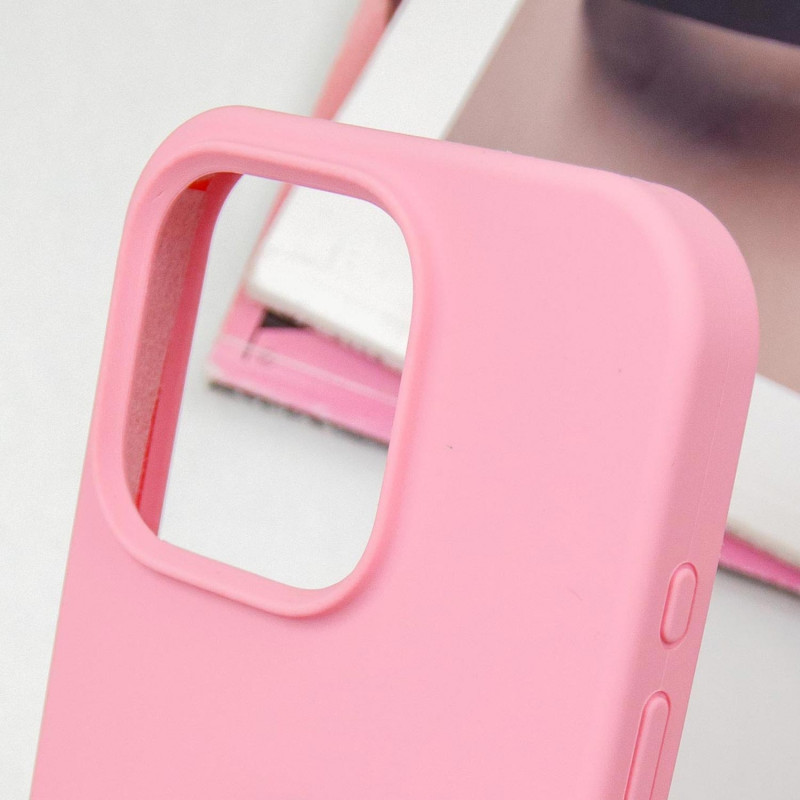 Чехол Silicone Case Full Protective (AA) для Apple iPhone 14 Pro Max (6.7") (Розовый / Pink) в магазине vchehle.ua