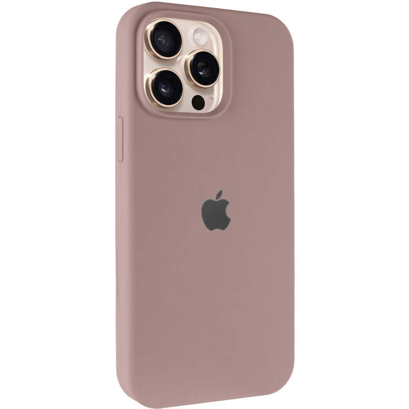 Чехол Silicone Case Full Protective (AA) для Apple iPhone 14 Pro Max (6.7") (Серый / Lavender)