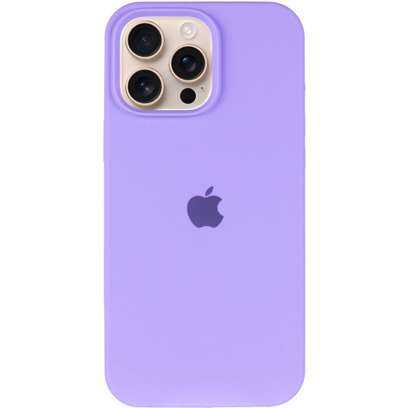 Фото Чехол Silicone Case Full Protective (AA) для Apple iPhone 14 Pro Max (6.7") (Сиреневый / Dasheen) на vchehle.ua