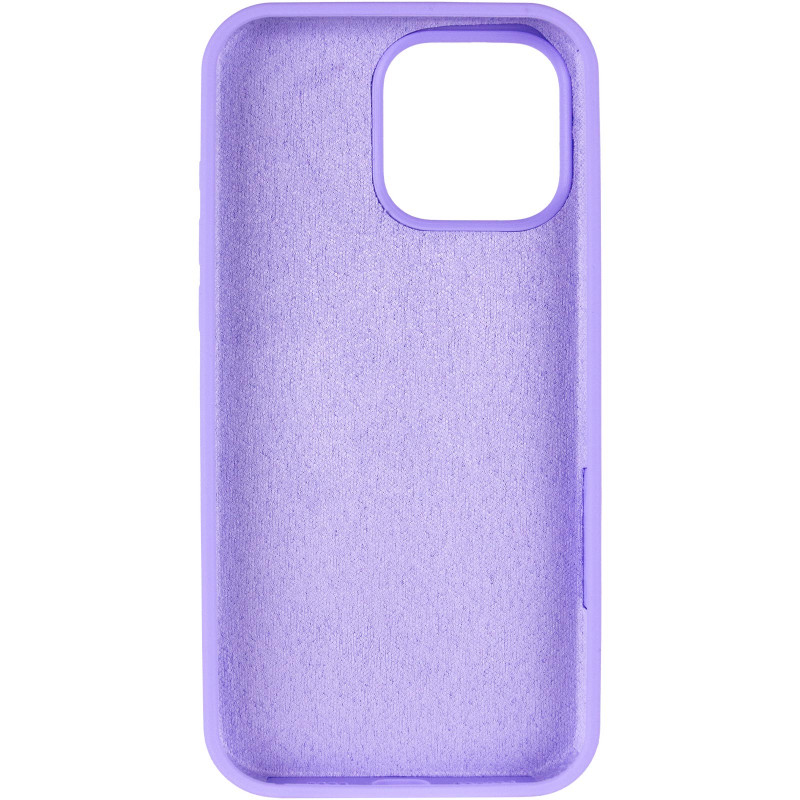 Фото Чехол Silicone Case Full Protective (AA) для Apple iPhone 14 Pro Max (6.7") (Сиреневый / Dasheen) в магазине vchehle.ua