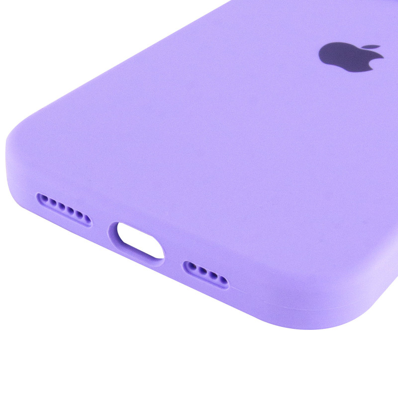 Купить Чехол Silicone Case Full Protective (AA) для Apple iPhone 14 Pro Max (6.7") (Сиреневый / Dasheen) на vchehle.ua