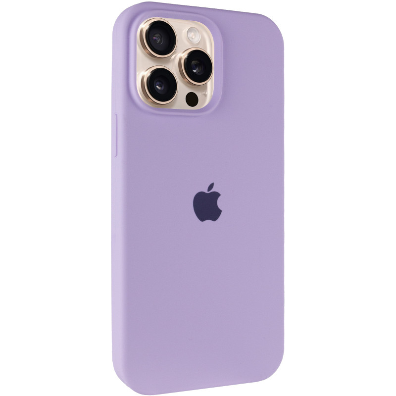 Чехол Silicone Case Full Protective (AA) для Apple iPhone 14 Pro Max (6.7") (Сиреневый / Lilac)