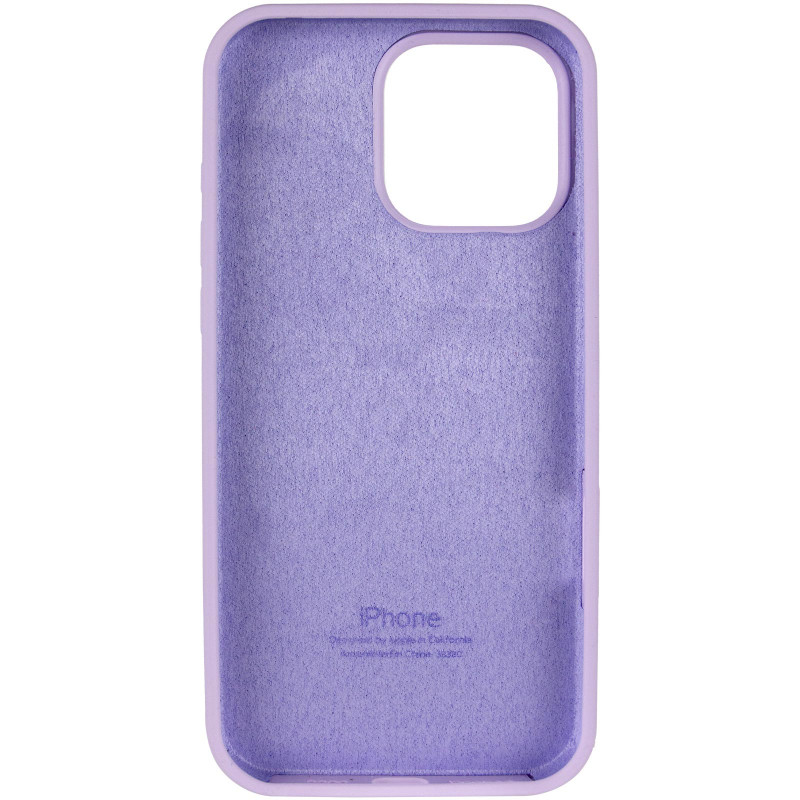 Фото Чехол Silicone Case Full Protective (AA) для Apple iPhone 14 Pro Max (6.7") (Сиреневый / Lilac) в магазине vchehle.ua