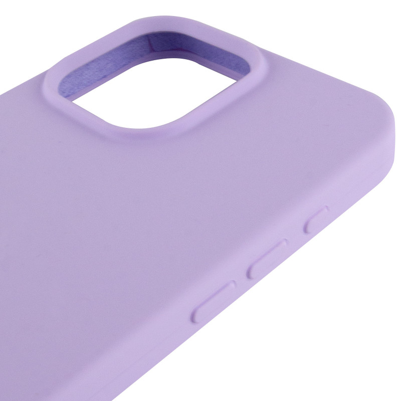 Чехол Silicone Case Full Protective (AA) для Apple iPhone 14 Pro Max (6.7") (Сиреневый / Lilac) в магазине vchehle.ua
