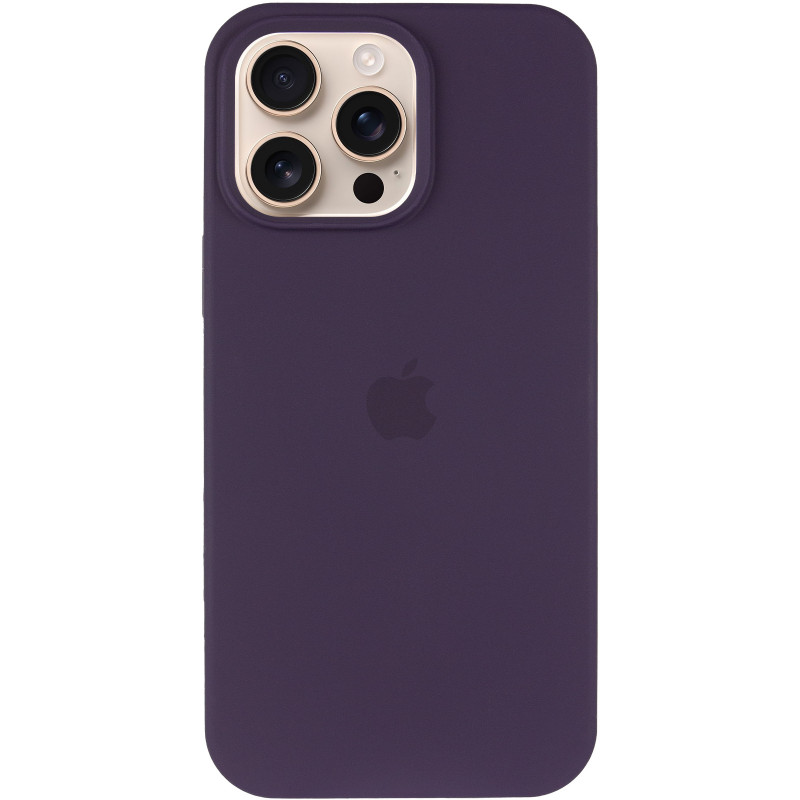 Фото Чехол Silicone Case Full Protective (AA) для Apple iPhone 14 Pro Max (6.7") (Фиолетовый / Elderberry) на vchehle.ua