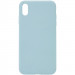 Чохол Silk Full Protective (AA) NO LOGO на Apple iPhone X / XS (5.8") (Бірюзовий / Turquoise)