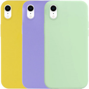 Чехол Silicone Case Full Protective (AA) NO LOGO для Apple iPhone XR (6.1")