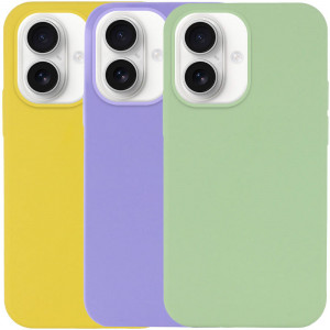 Чехол Silicone Case Full Protective (AA) NO LOGO для Apple iPhone 16 (6.1")