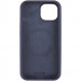 Фото Чехол Silk Full Protective (AA) NO LOGO with Magnetic Fit для Apple iPhone 14 (6.1") (Темно-синий / Midnight blue) в магазине vchehle.ua