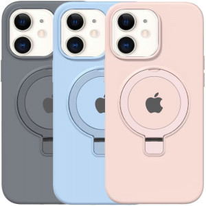 Чохол Silicone Case Full Protective with Ring на Apple iPhone 11 (6.1")