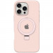 Чохол Silicone Case Full Protective with Ring на Apple iPhone 16 Pro Max (6.9") (Pink)