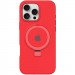 Чохол Silicone Case Full Protective with Ring на Apple iPhone 16 Pro Max (6.9") (Red)