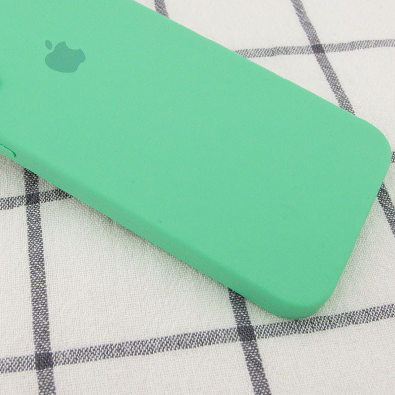 Фото Чохол Silicone Case Square Full Camera Protective (AA) на Apple iPhone 7 / 8 / SE (2020) (4.7") (Зелений / Spearmint) на vchehle.ua