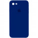 Чохол Silicone Case Square Full Camera Protective (AA) на Apple iPhone 7 / 8 / SE (2020) (4.7") (Синій / Deep navy)