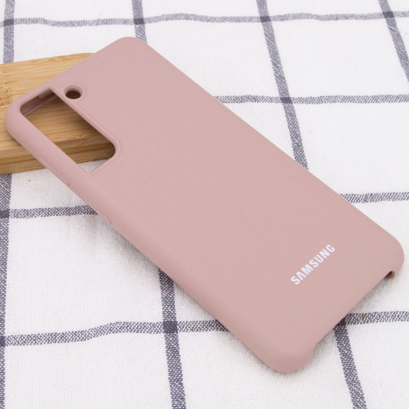 Фото Чехол Silicone Cover (AA) для Samsung Galaxy S21+ (Розовый / Pink Sand) на vchehle.ua