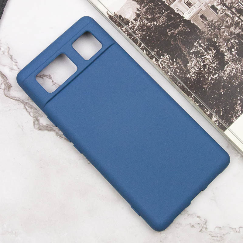 Фото Чехол Silicone Cover Lakshmi (A) для Google Pixel 6 (Синий / Navy Blue) на vchehle.ua