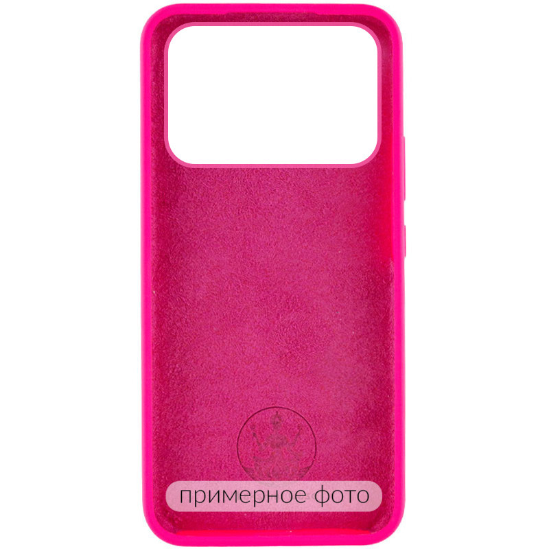Фото Чехол Silicone Cover Lakshmi (AAA) для Xiaomi Poco X6 / Note 13 Pro 5G (Розовый / Barbie pink) на vchehle.ua