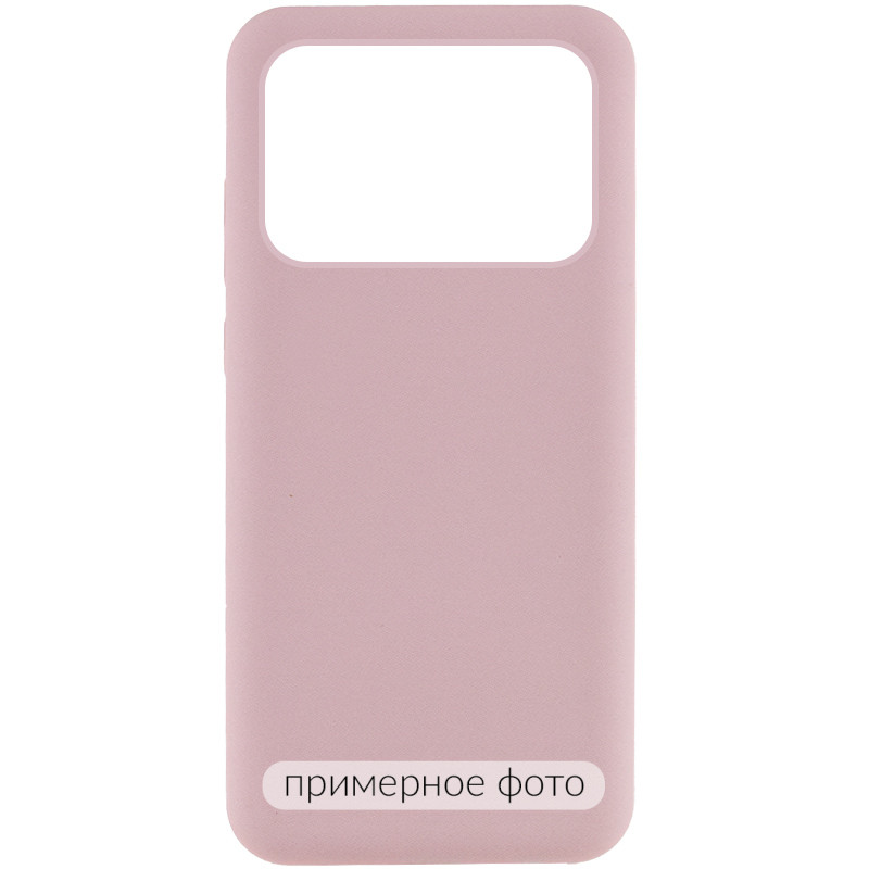 Чехол Silicone Cover Lakshmi (AAA) для Xiaomi Poco X6 / Note 13 Pro 5G (Розовый / Pink Sand)