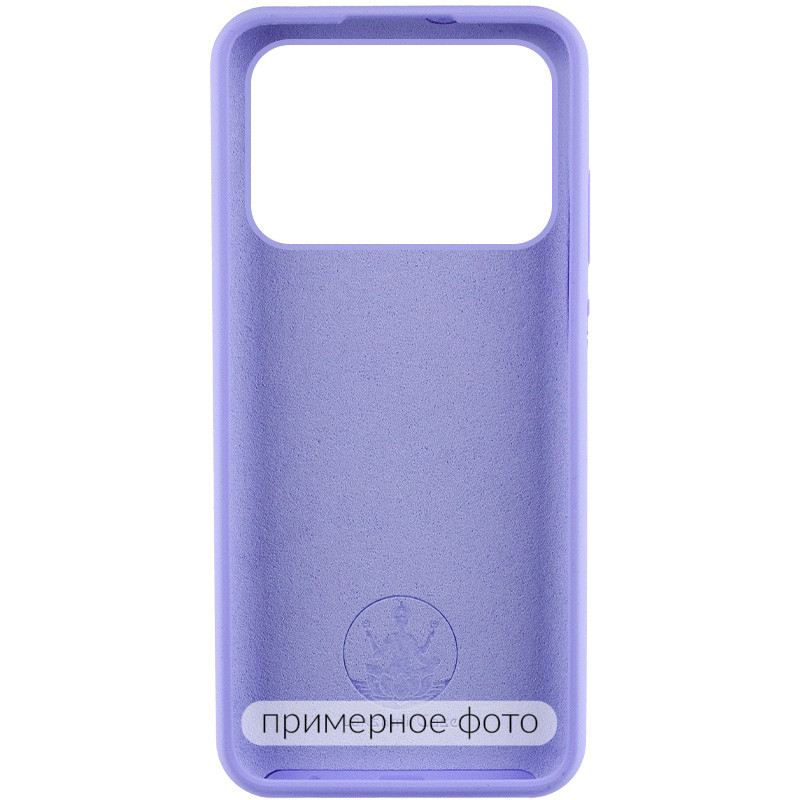 Фото Чехол Silicone Cover Lakshmi (AAA) для Xiaomi Poco X6 / Note 13 Pro 5G (Сиреневый / Dasheen) на vchehle.ua