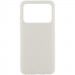 Чехол Silicone Cover Lakshmi (AAA) для Xiaomi Poco X6 Pro (Белый / White)