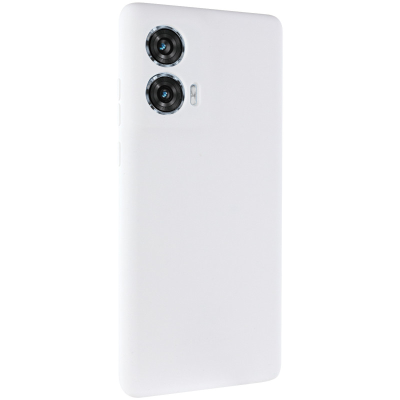 Чехол Silicone Cover Lakshmi Full Camera (AA) для Motorola Edge 50 Fusion (Белый / White)