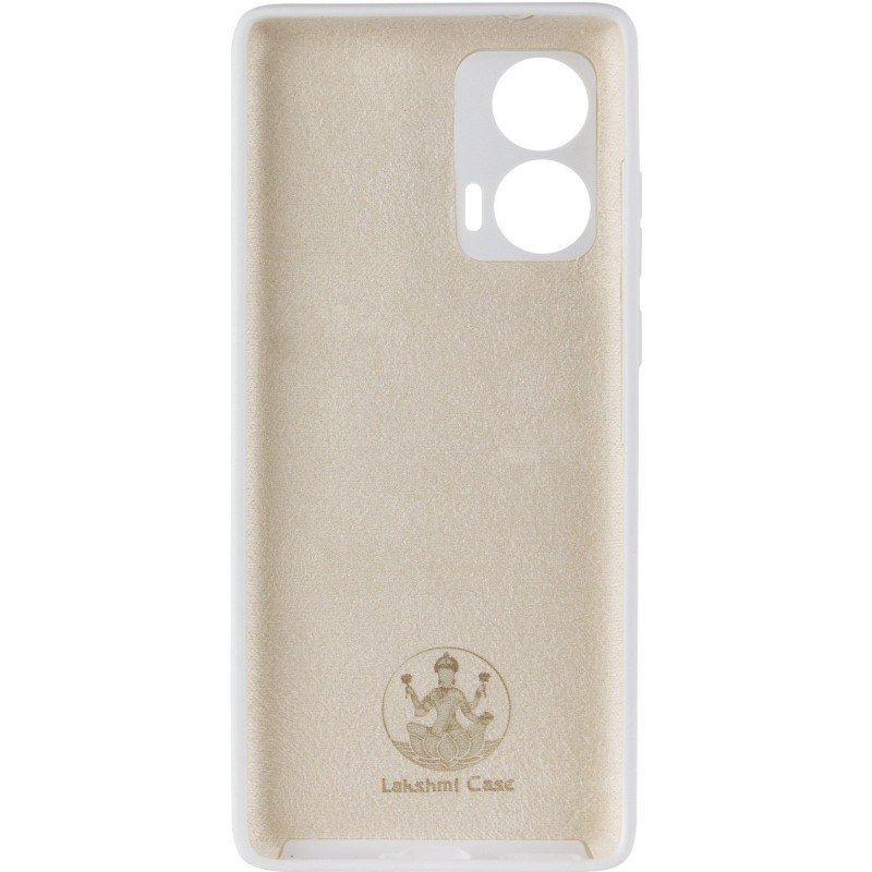 Фото Чехол Silicone Cover Lakshmi Full Camera (AA) для Motorola Edge 50 Fusion (Белый / White) в магазине vchehle.ua