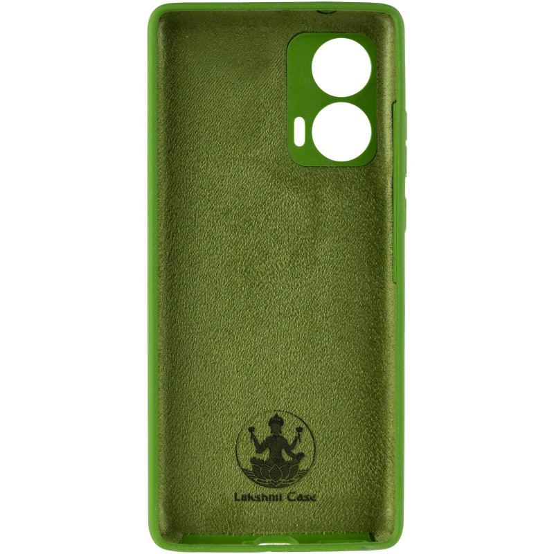 Фото Чехол Silicone Cover Lakshmi Full Camera (AA) для Motorola Edge 50 Fusion (Зеленый / Dark green) в магазине vchehle.ua