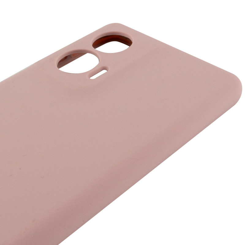 Чехол Silicone Cover Lakshmi Full Camera (AA) для Motorola Edge 50 Fusion (Розовый / Pink Sand) в магазине vchehle.ua