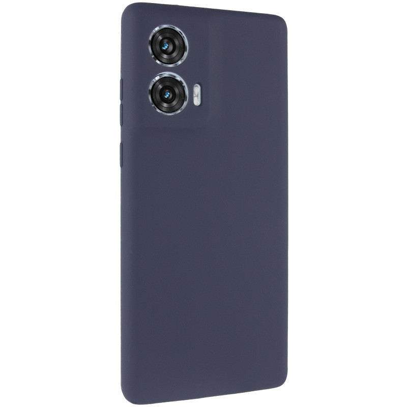 Чехол Silicone Cover Lakshmi Full Camera (AA) для Motorola Edge 50 Fusion (Синий / Midnight Blue)