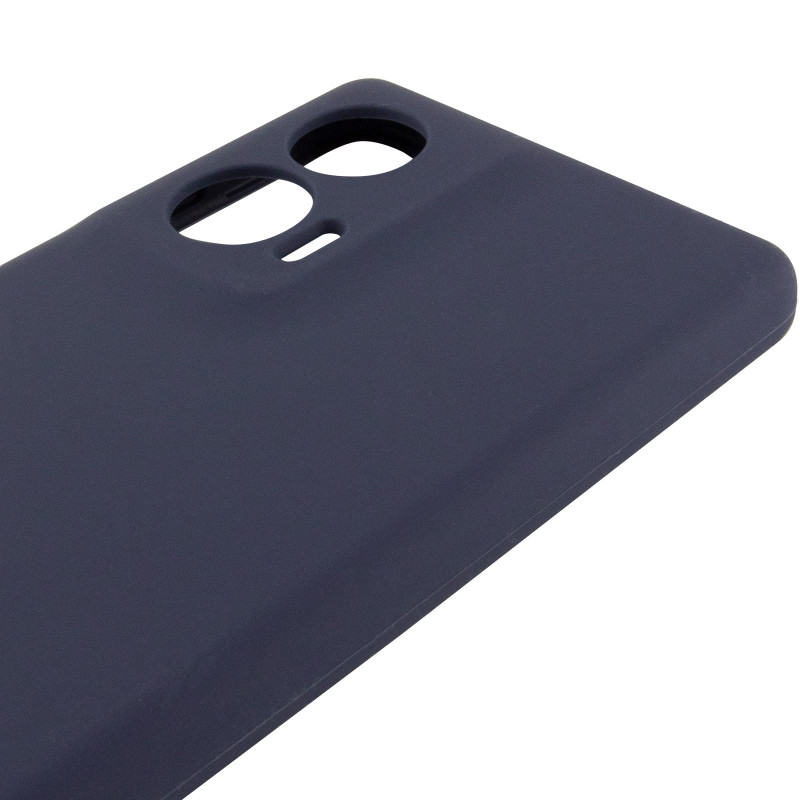 Чехол Silicone Cover Lakshmi Full Camera (AA) для Motorola Edge 50 Fusion (Синий / Midnight Blue) в магазине vchehle.ua