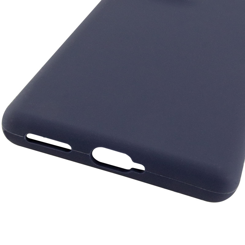 Купить Чехол Silicone Cover Lakshmi Full Camera (AA) для Motorola Edge 50 Fusion (Синий / Midnight Blue) на vchehle.ua