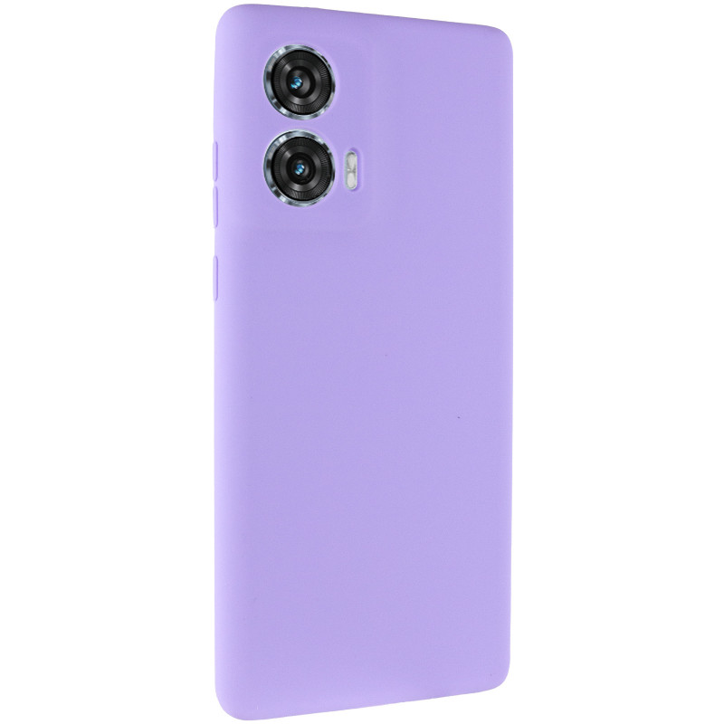 Чехол Silicone Cover Lakshmi Full Camera (AA) для Motorola Edge 50 Fusion (Сиреневый / Dasheen)