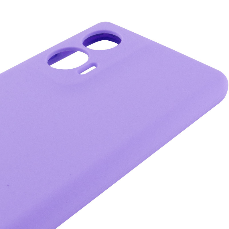 Купить Чехол Silicone Cover Lakshmi Full Camera (AA) для Motorola Edge 50 Fusion (Сиреневый / Dasheen) на vchehle.ua
