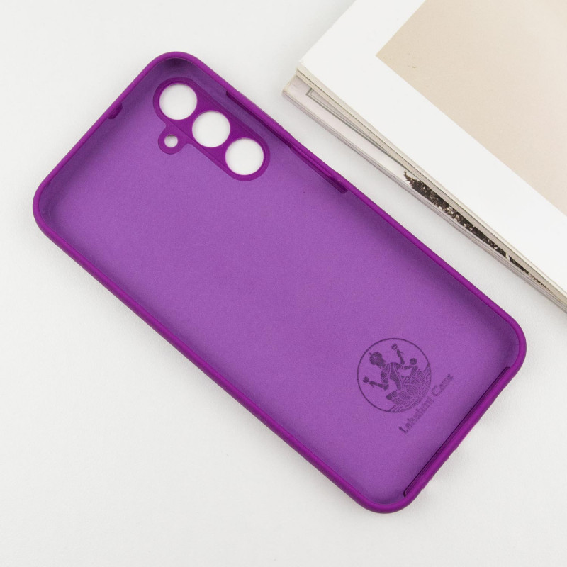 Чехол Silicone Cover Lakshmi Full Camera (AA) для Samsung Galaxy A15 4G/5G / M15 5G (Фиолетовый / Purple) в магазине vchehle.ua