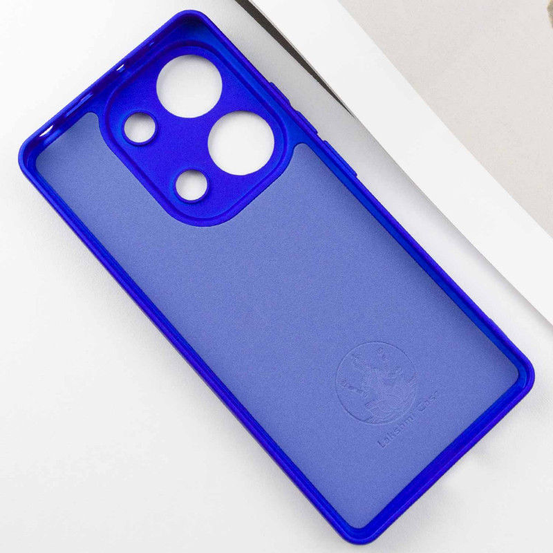 Фото Чехол Silicone Cover Lakshmi Full Camera (AA) для Xiaomi Redmi Note 13 Pro 4G / Poco M6 Pro 4G (Синий / Iris) в магазине vchehle.ua