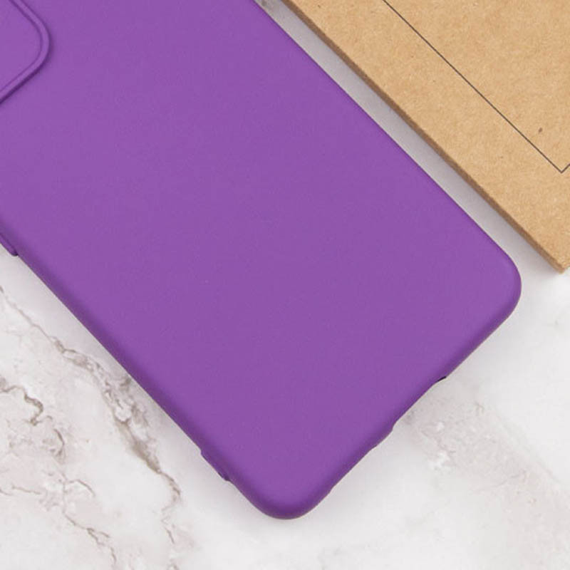 Чехол Silicone Cover Lakshmi Full Camera (AA) для Xiaomi Redmi Note 12 4G (Фиолетовый / Purple) в магазине vchehle.ua